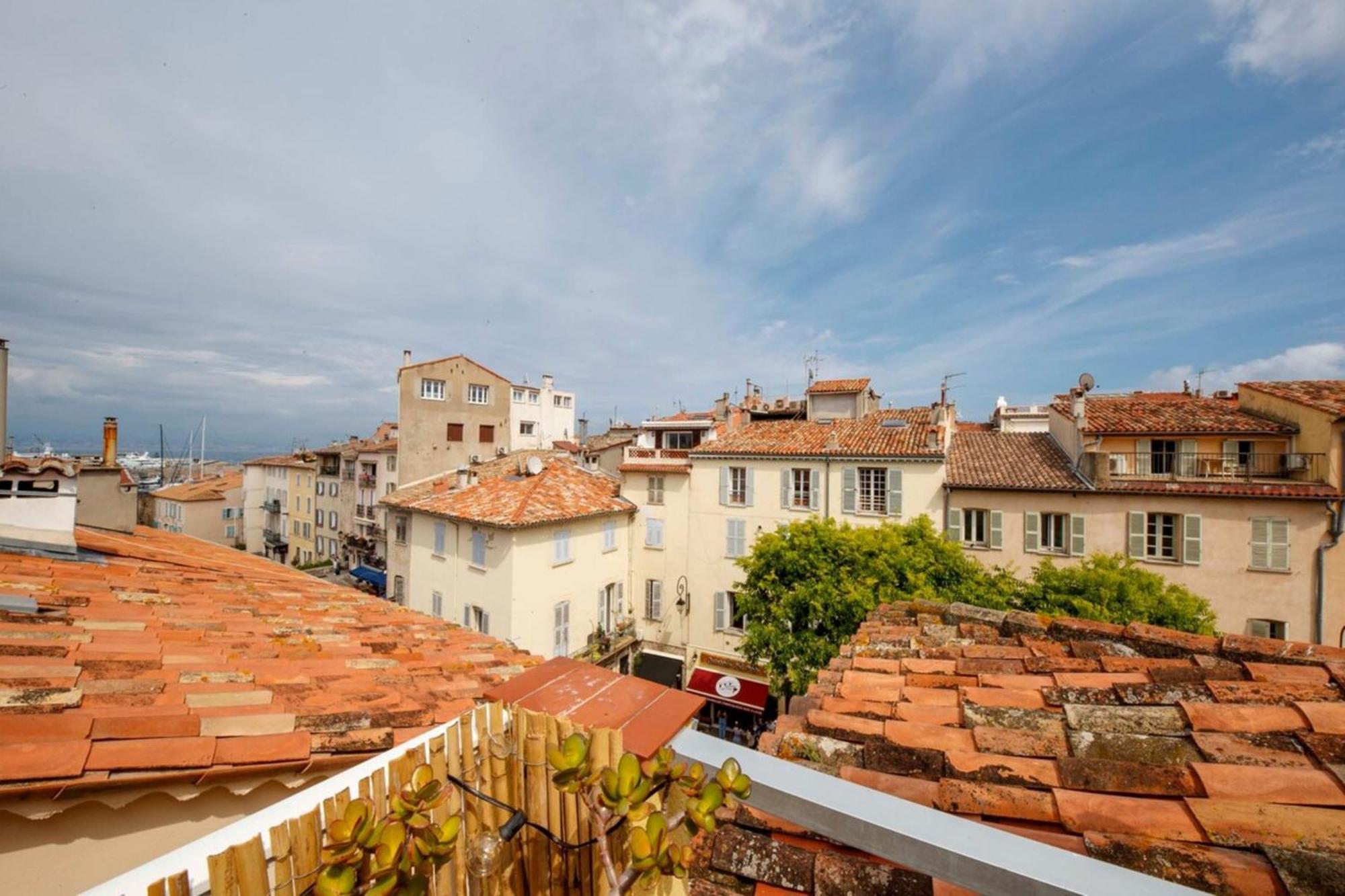 06M - Old Antibes Beautiful Duplex Terrace With Sea View Apartamento Exterior foto